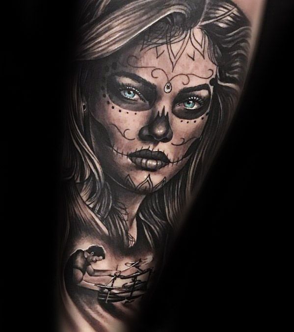 Catrina tattoo 09