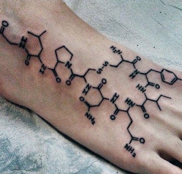 Chemie tattoo 17