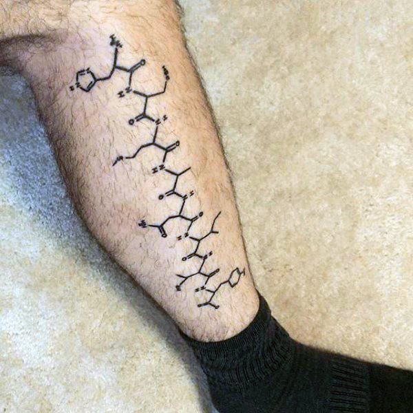 Chemie tattoo 75