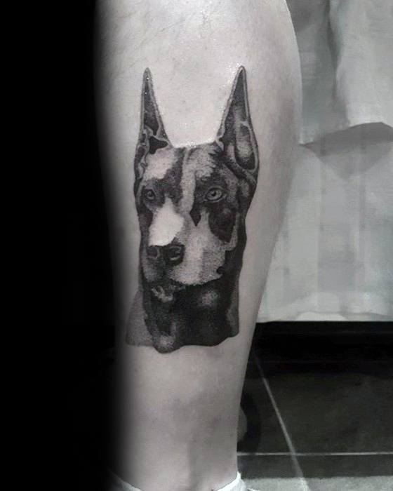 Dobermann tattoo 89