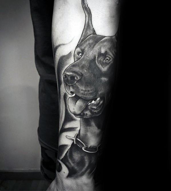 Dobermann tattoo 99