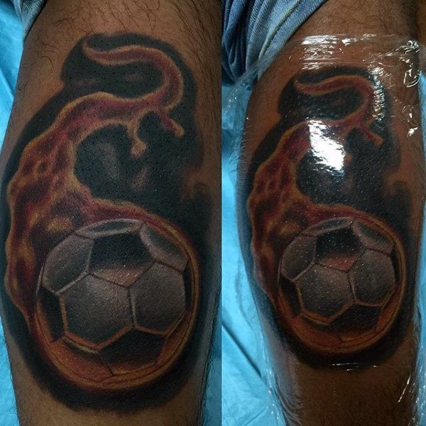 Fussball tattoo 59