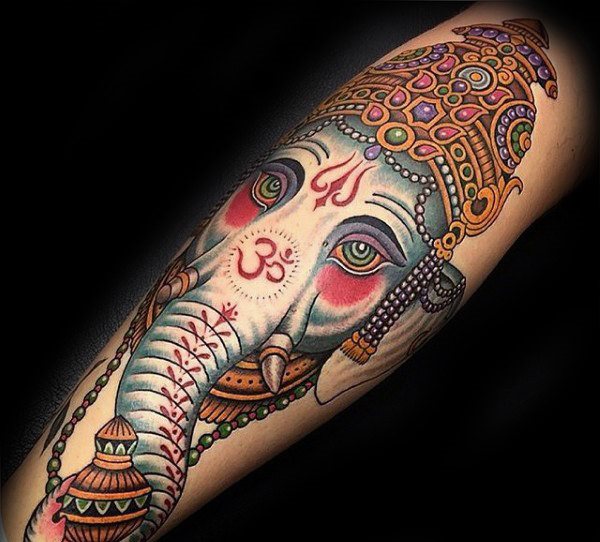 Gott Ganesha tattoo 151