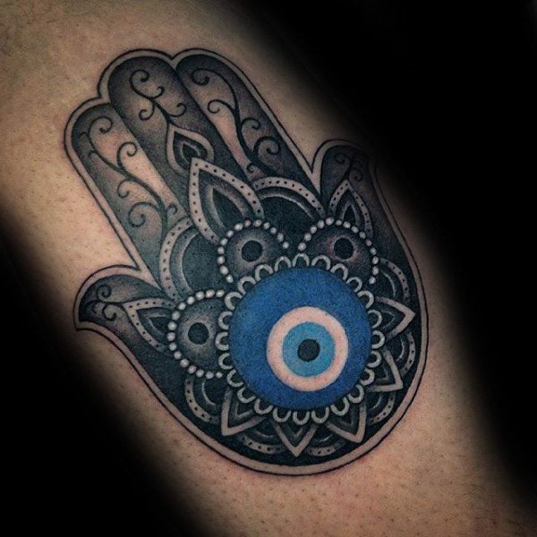 Mit tattoo bedeutung auge hand Buddhismus Tattoo: