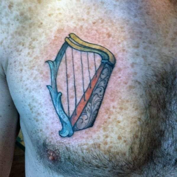 Harfe tattoo 41