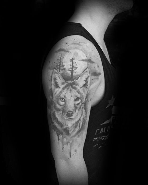 Kojote tattoo 17