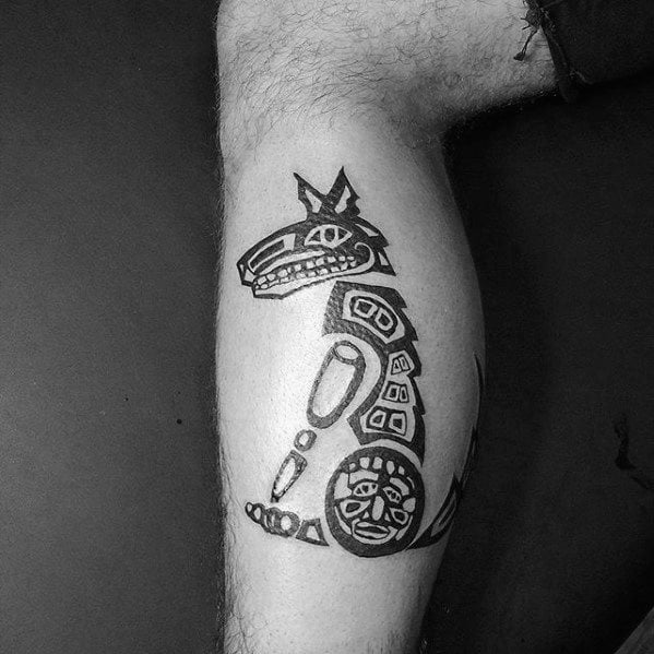 Kojote tattoo 49