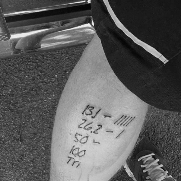 Laufer running tattoo 39