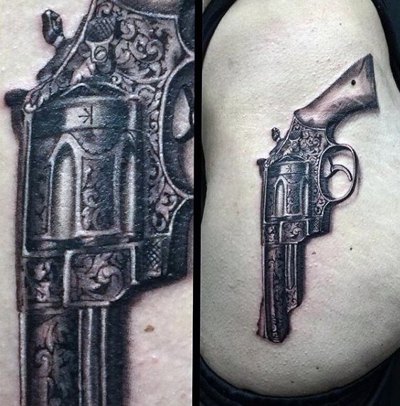 Pistole tattoo 41