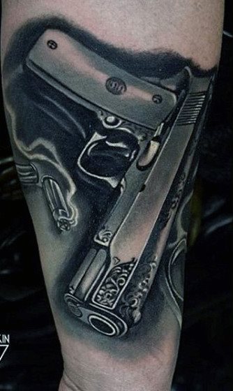 Pistole tattoo 59