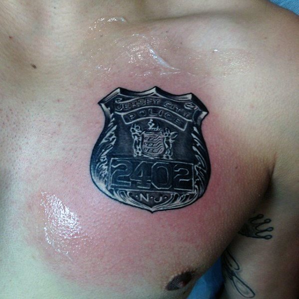 Polizei tattoo 91