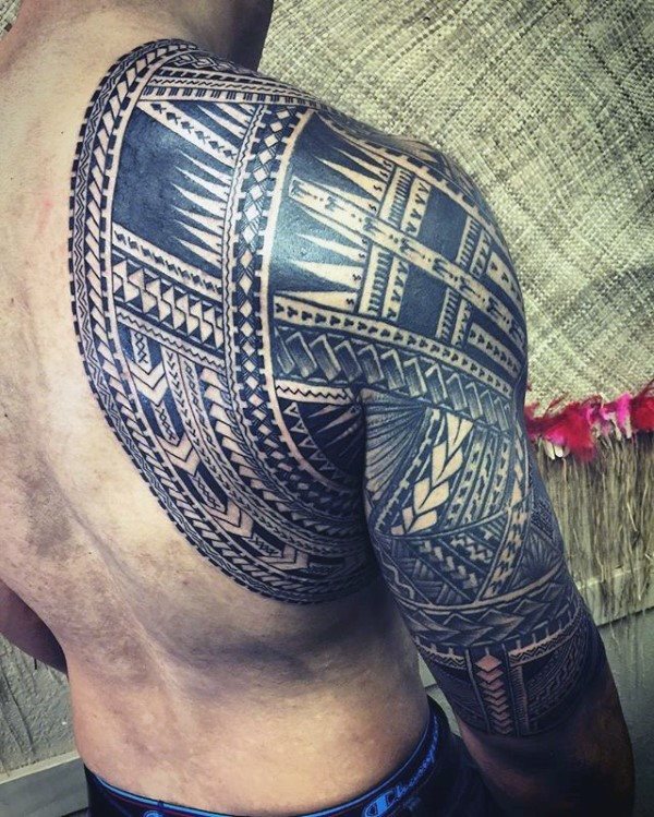 Samoanische tattoo 07