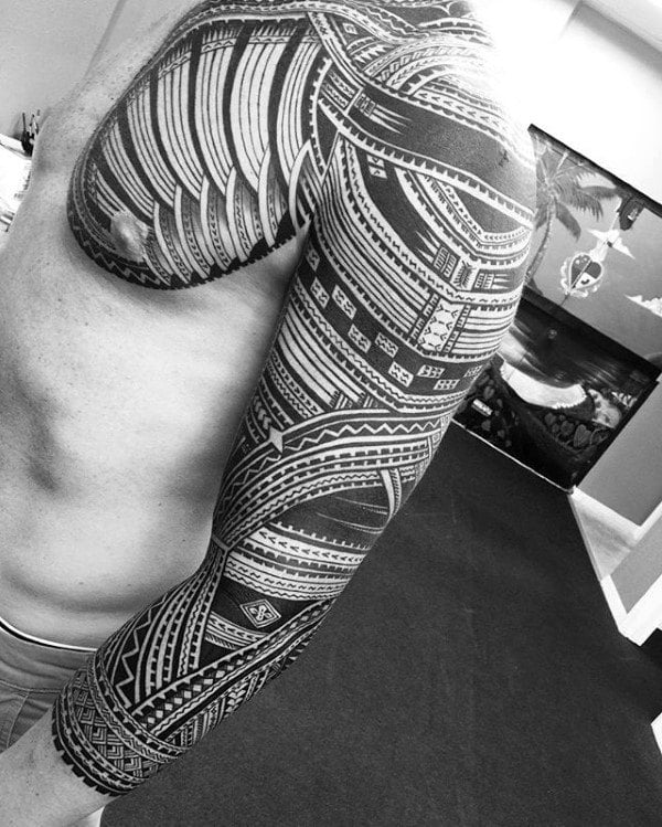 Samoanische tattoo 105