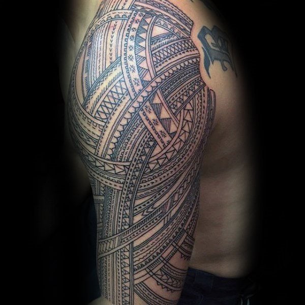 Samoanische tattoo 129