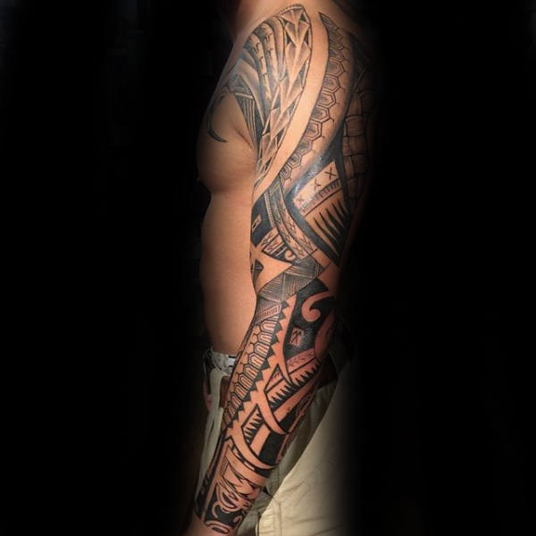 Samoanische tattoo 131