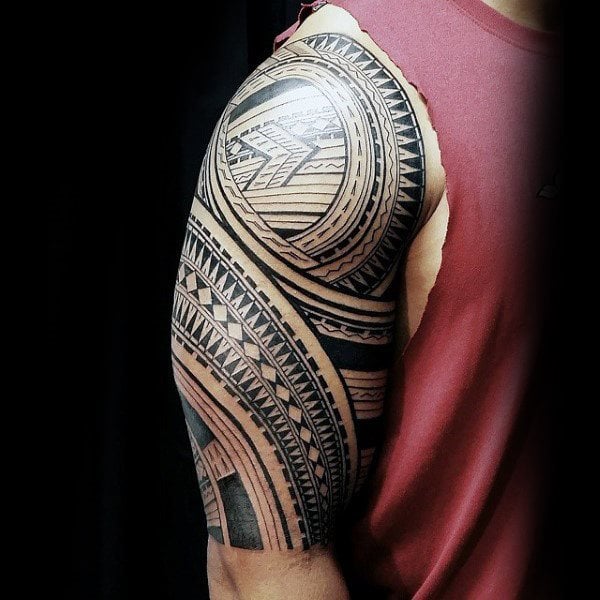 Samoanische tattoo 143