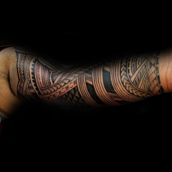 Samoanische tattoo 145