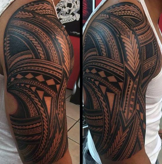 Samoanische tattoo 151