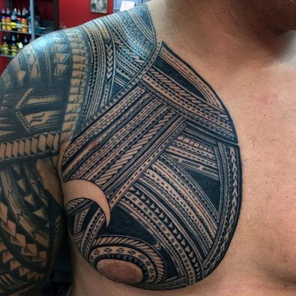Samoanische tattoo 155