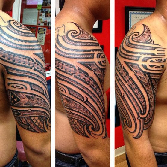 Samoanische tattoo 161
