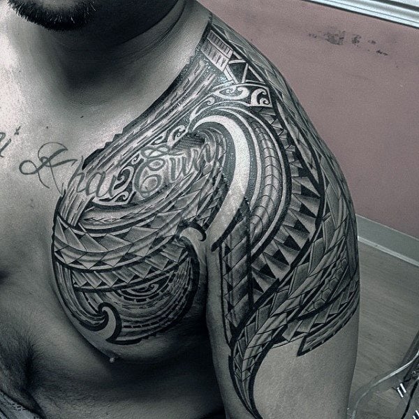 Samoanische tattoo 165