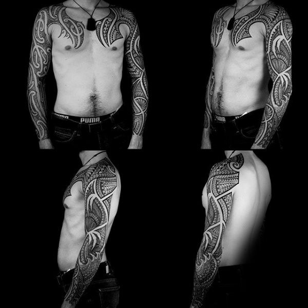 Samoanische tattoo 173
