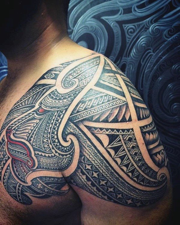 Samoanische tattoo 177