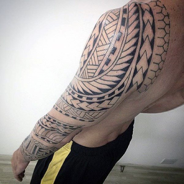Samoanische tattoo 55