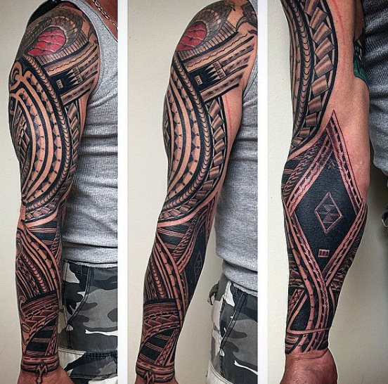 Samoanische tattoo 63