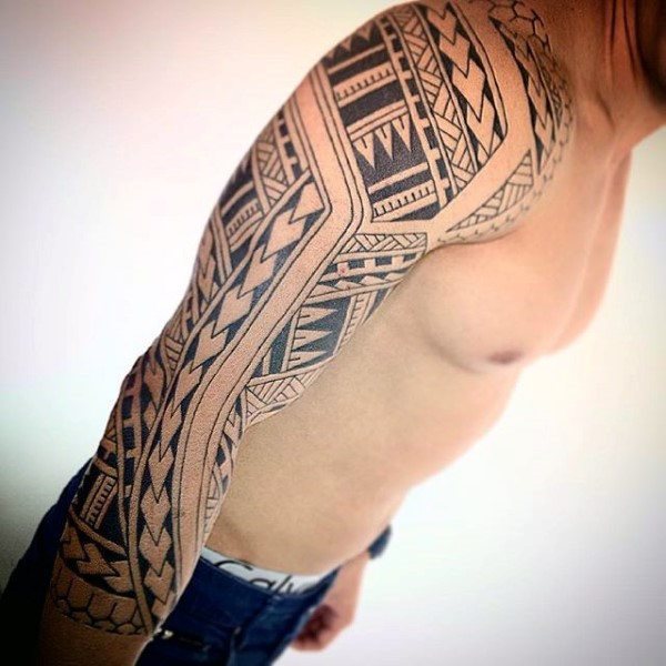 Samoanische tattoo 95