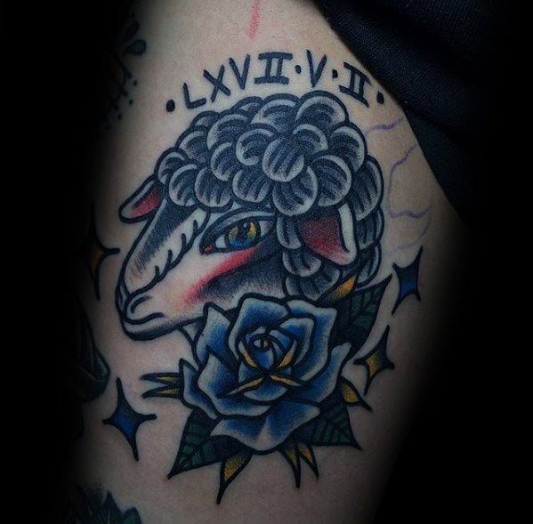 Schafe tattoo 09