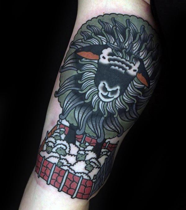 Schafe tattoo 53