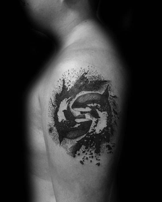 Schwertwal tattoo 53