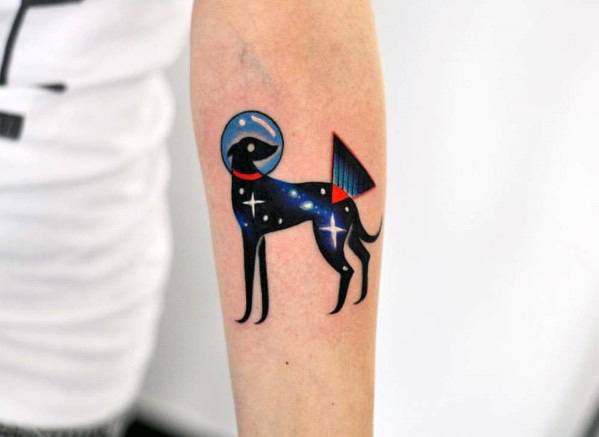 Windhund tattoo 11