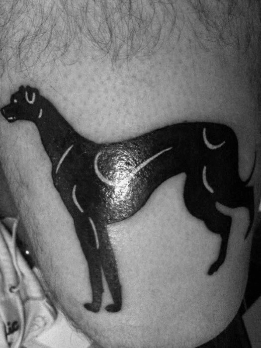 Windhund tattoo 21