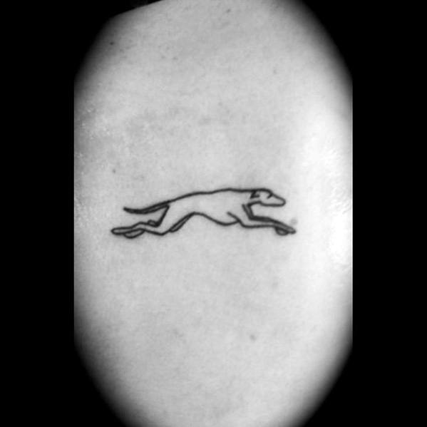 Windhund tattoo 59