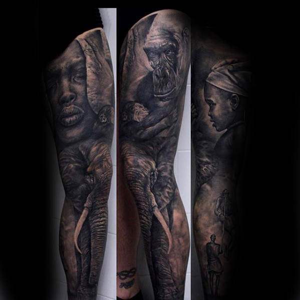 afrika tattoo 69