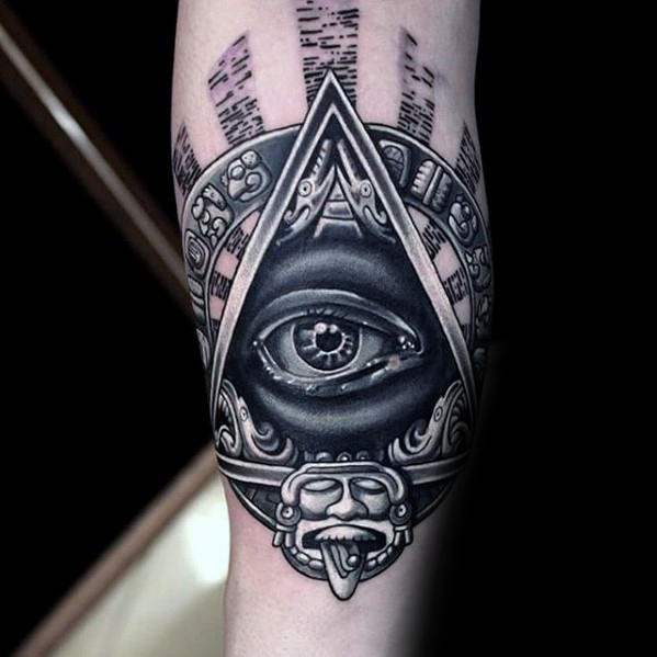 allsehendes Auge der Vorsehung tattoo 19