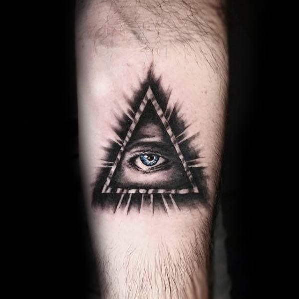 Mit tattoo bedeutung auge dreieck Augen Tattoo