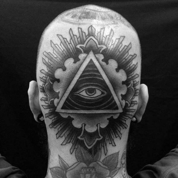 allsehendes Auge der Vorsehung tattoo 75