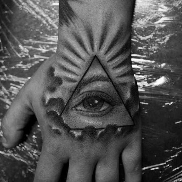Tattoo bedeutung dreieck mit auge
