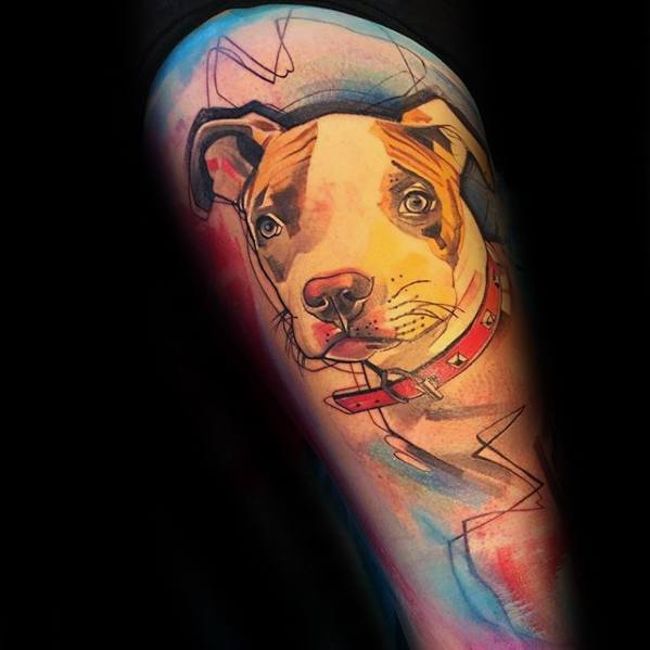 pitbull tattoo 23