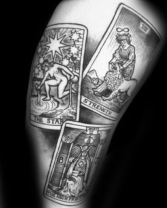 tarot tattoo 91