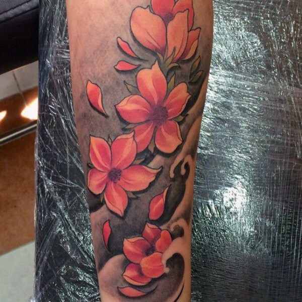 kirschblute tattoo 131