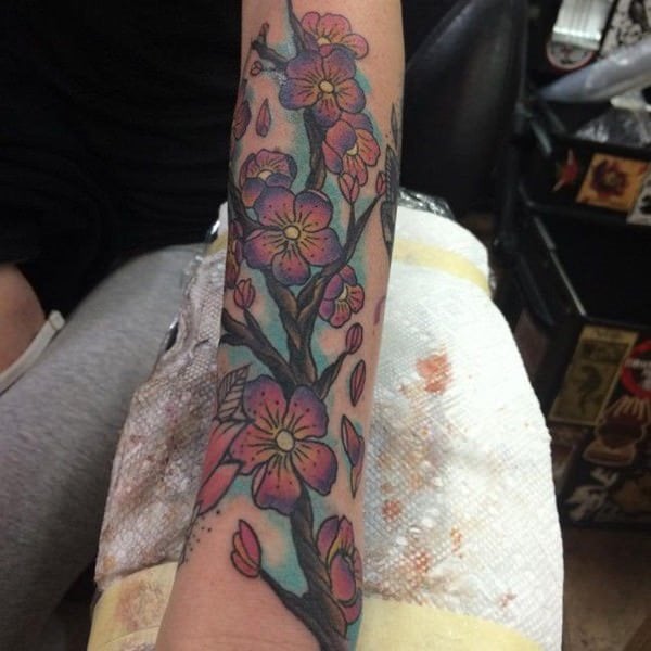 kirschblute tattoo 136
