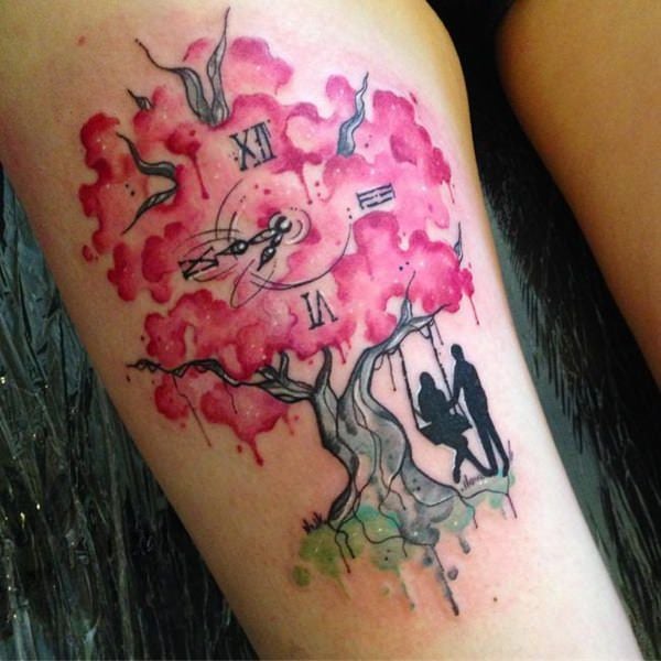 kirschblute tattoo 142