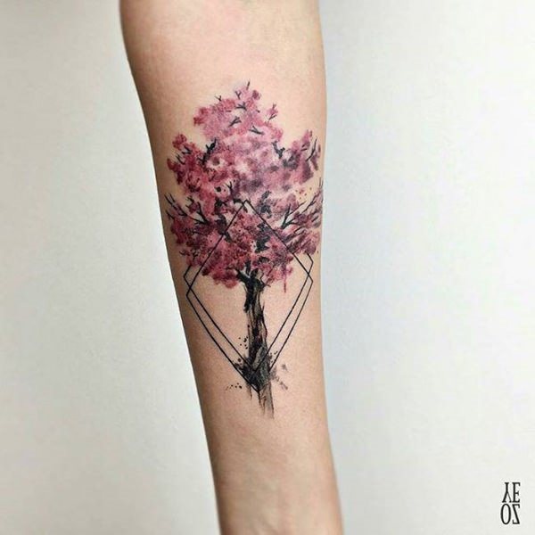 kirschblute tattoo 153