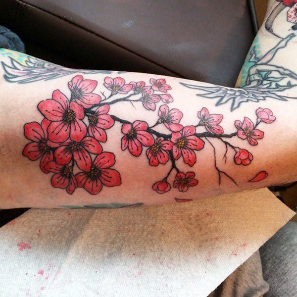 kirschblute tattoo 166
