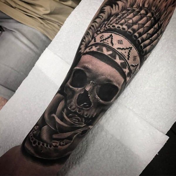 totenkopf tattoo 143