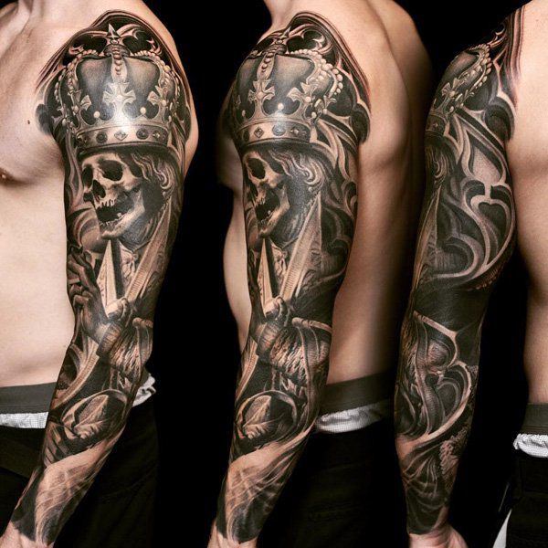 totenkopf tattoo 284